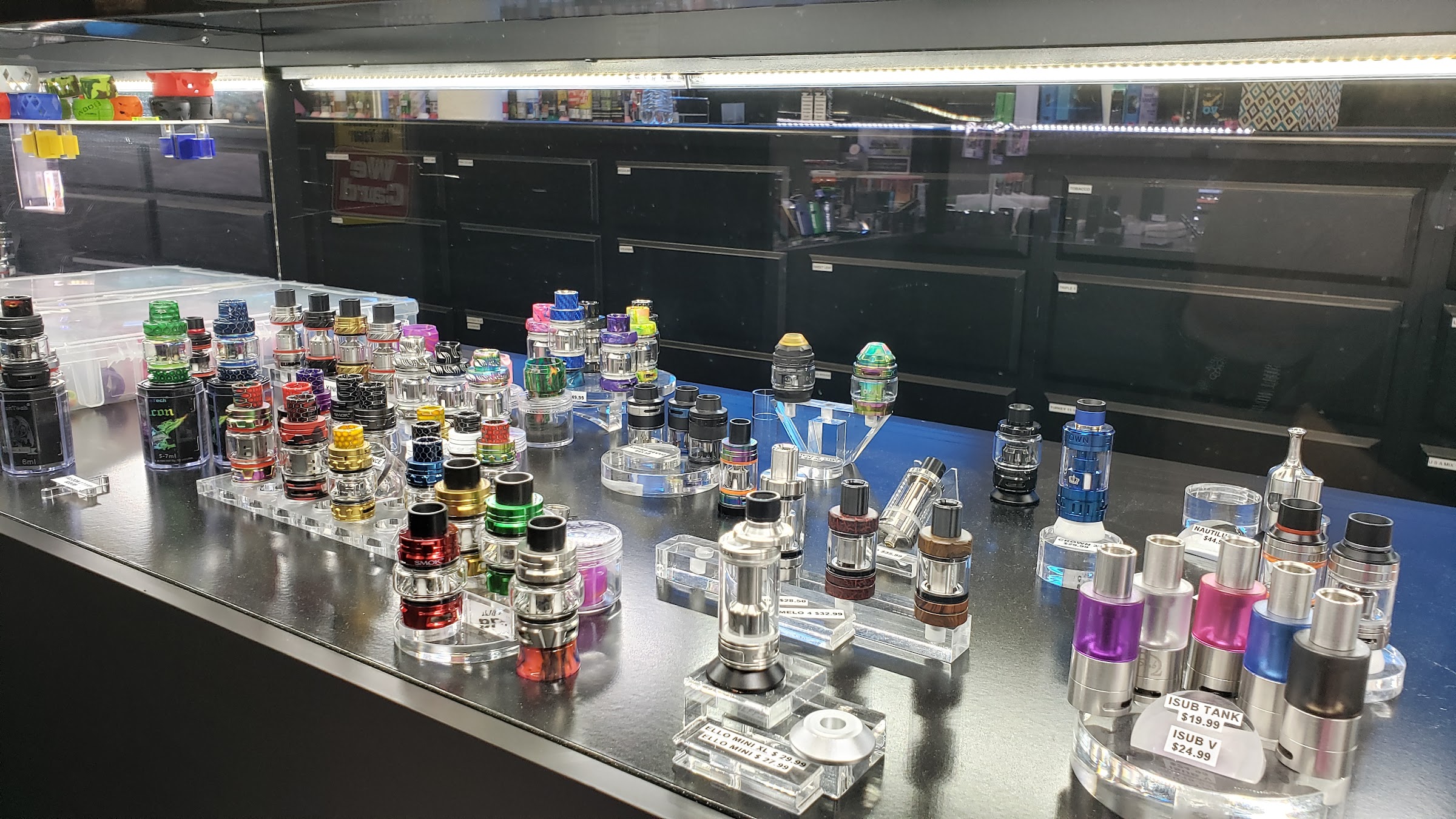 Vape tanks and atomizers